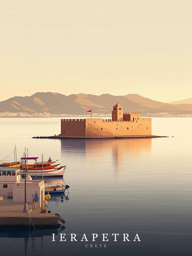 Ierapetra City Poster