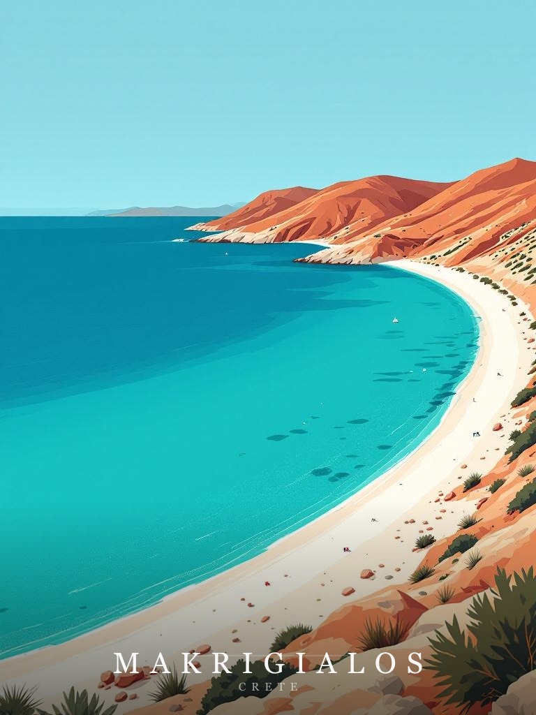 Makrigialos City Poster